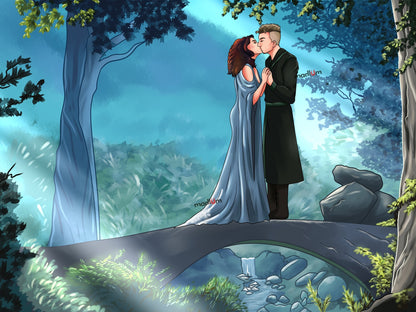 Aangepast One Piece Volledig Lichaam Portret