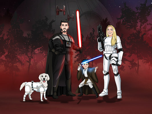 Ritratto Personalizzato: Diventa un Guerriero della Forza Interiore