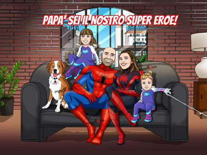 Portrait personnalisé - Transformez-vous en super-héros !