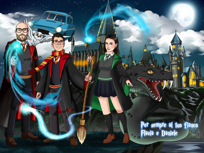 Retrato personalizado - ¡De Babbani a Magos!