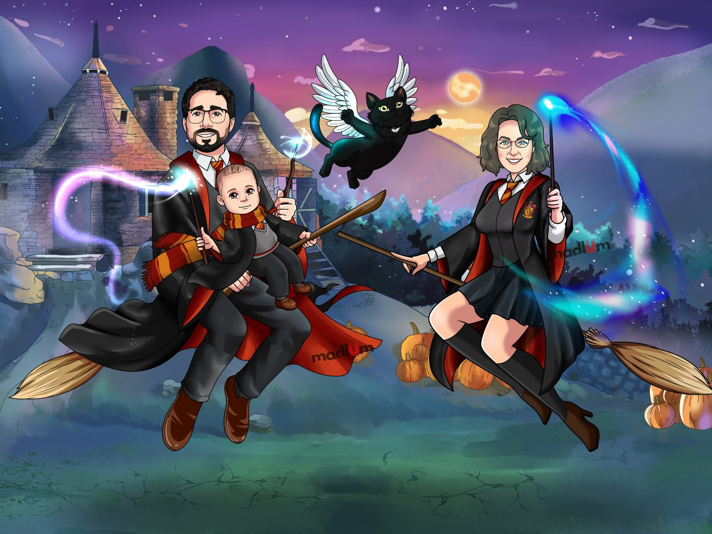 Retrato personalizado - ¡De Babbani a Magos!