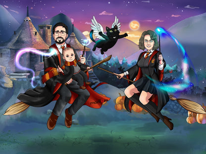 Retrato personalizado - ¡De Babbani a Magos!