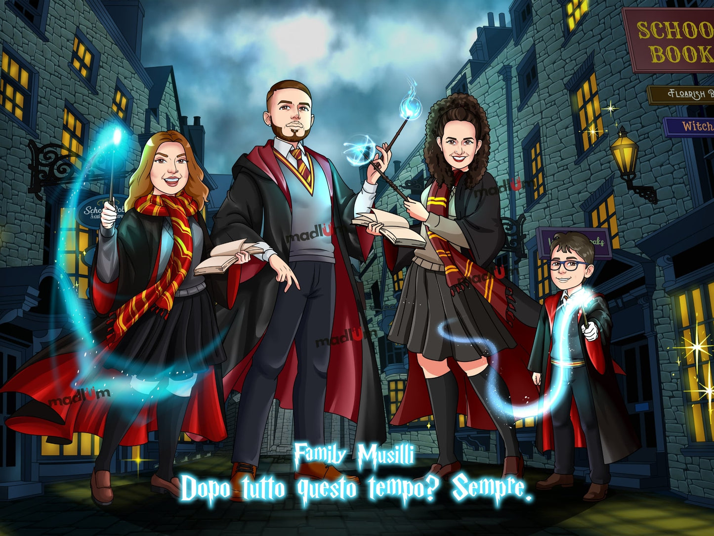 Retrato personalizado - ¡De Babbani a Magos!