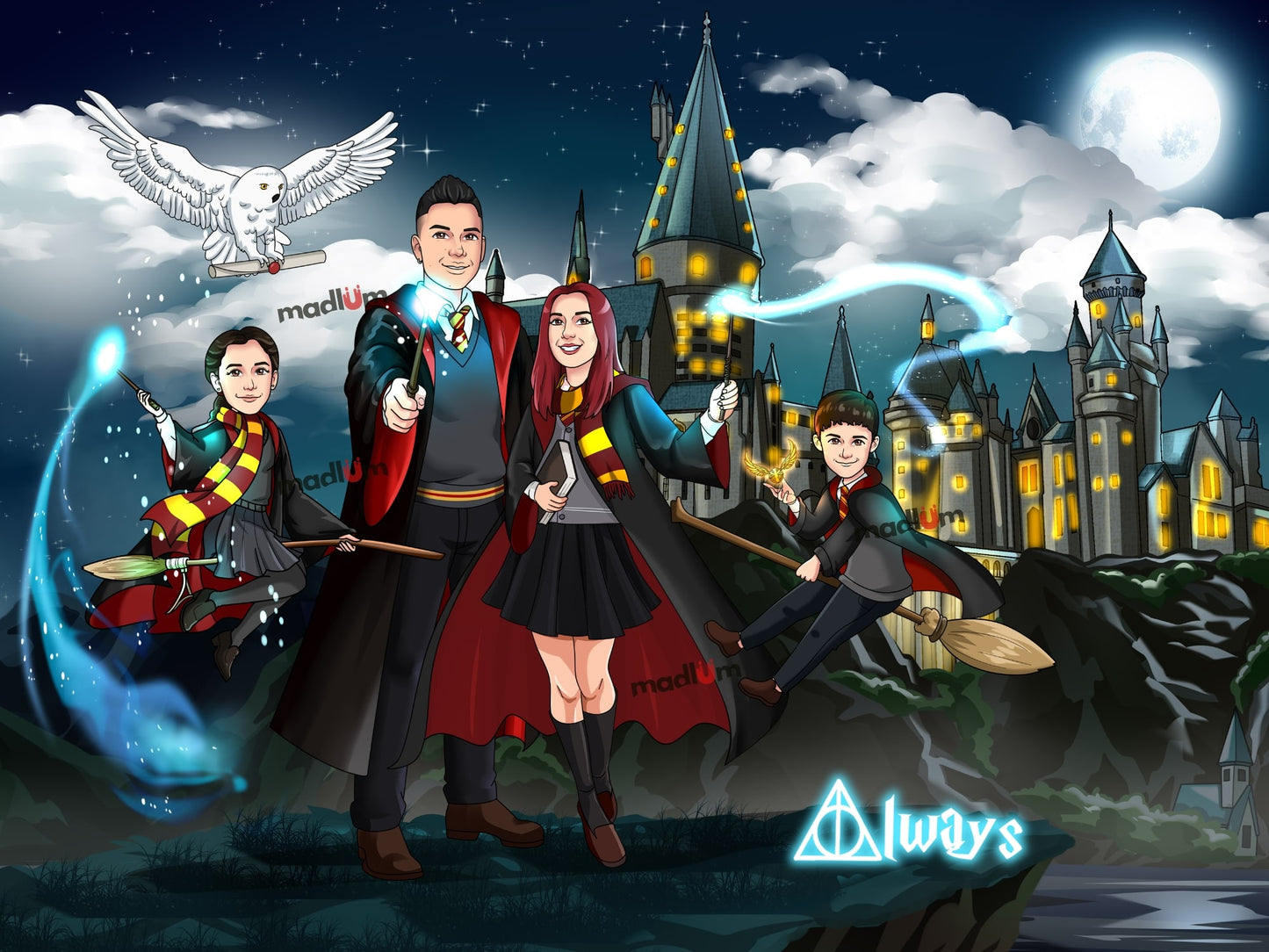 Retrato personalizado - ¡De Babbani a Magos!