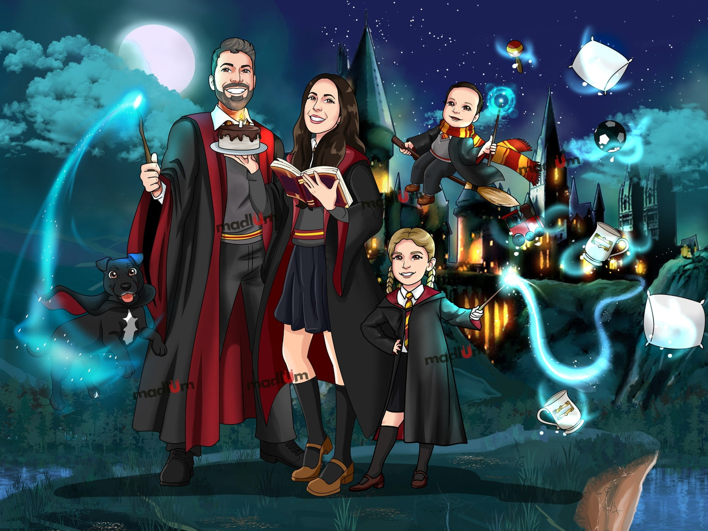 Retrato personalizado - ¡De Babbani a Magos!