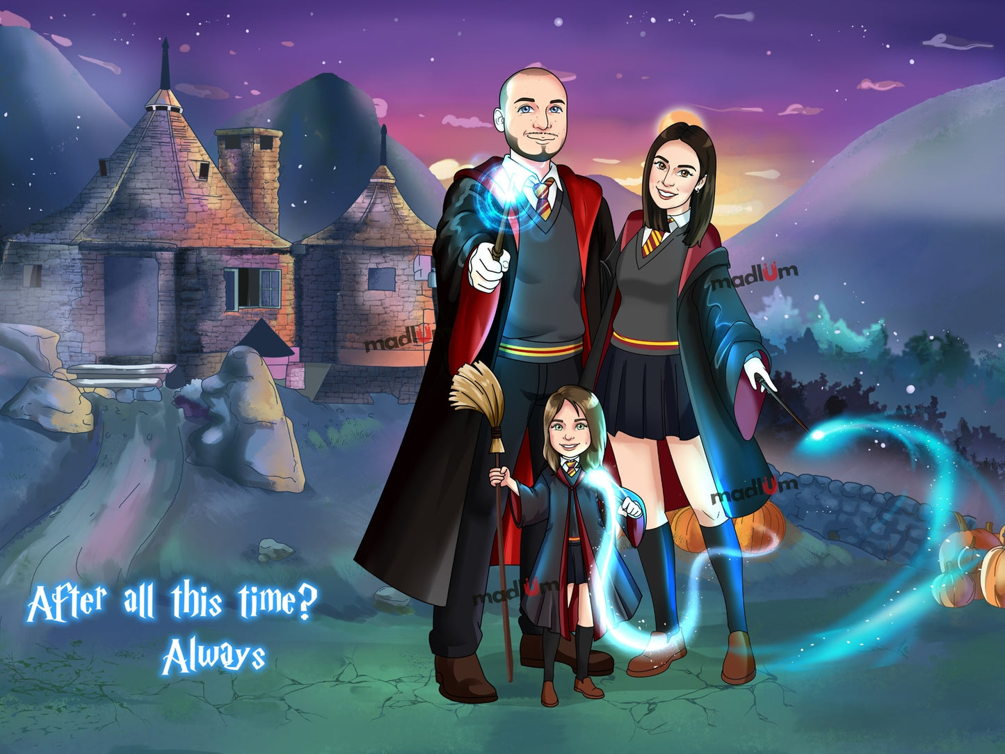 Retrato personalizado - ¡De Babbani a Magos!