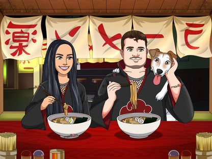 Persoonlijk Portret Word een Ninja