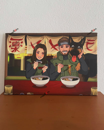 Persoonlijk Portret Word een Ninja