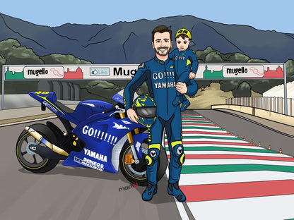 Ritratto personalizzato - realizza la tua idea!