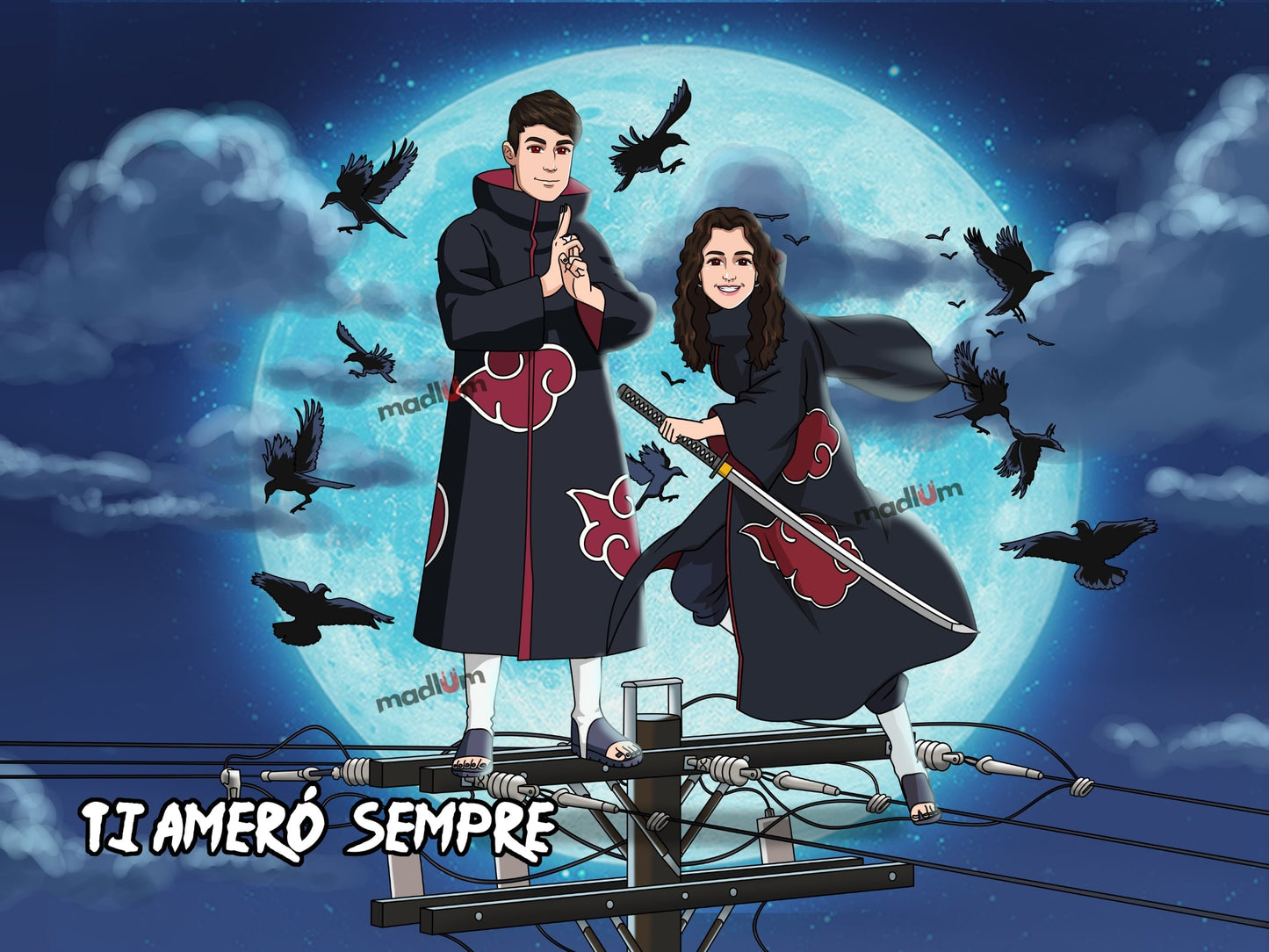 Ritratto Personalizzato Diventa un Ninja