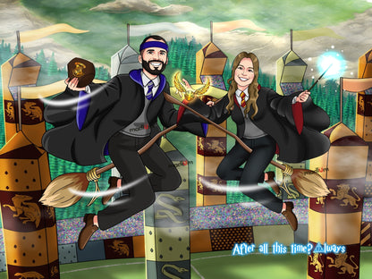 Portrait de couple : de Moldus à Sorciers !