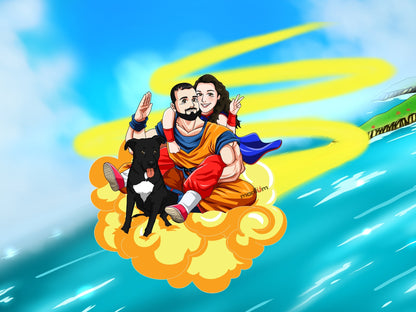 Ritratto di coppia: Super Guerrieri