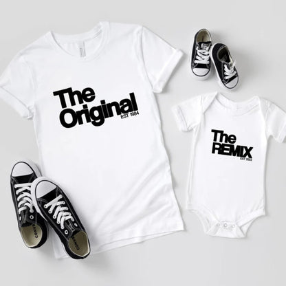 Set Coordinato Papà e Figlio | "The Original & The Remix"