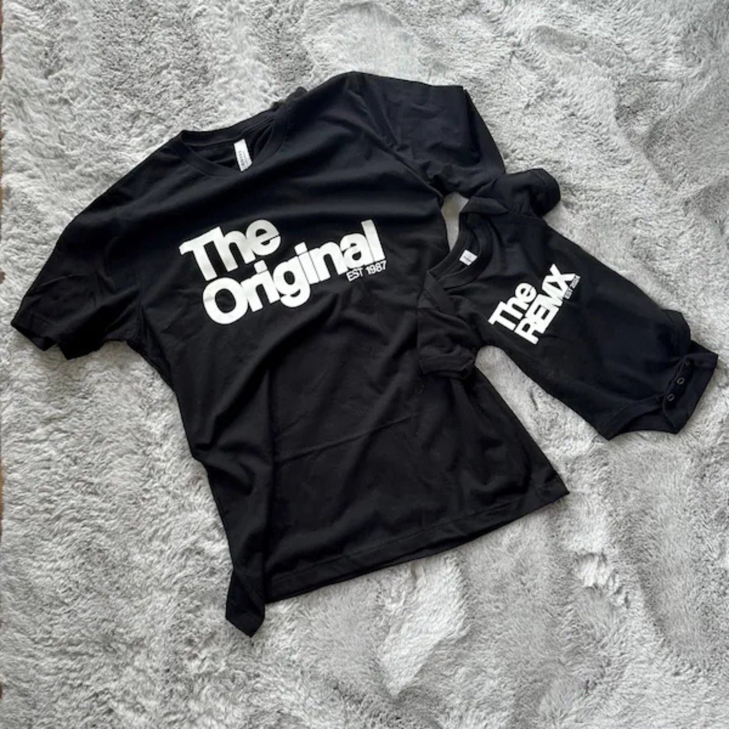 Set Coordinato Papà e Figlio | "The Original & The Remix"