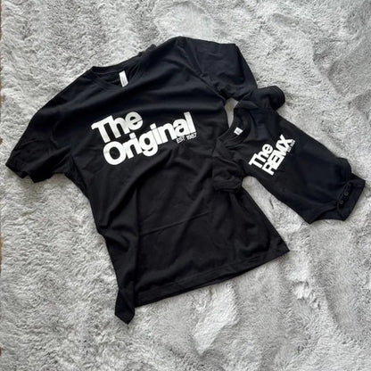 Set Coordinato Papà e Figlio | "The Original & The Remix"