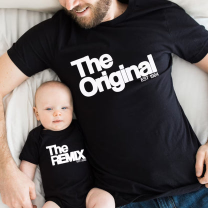Set Coordinato Papà e Figlio | "The Original & The Remix"
