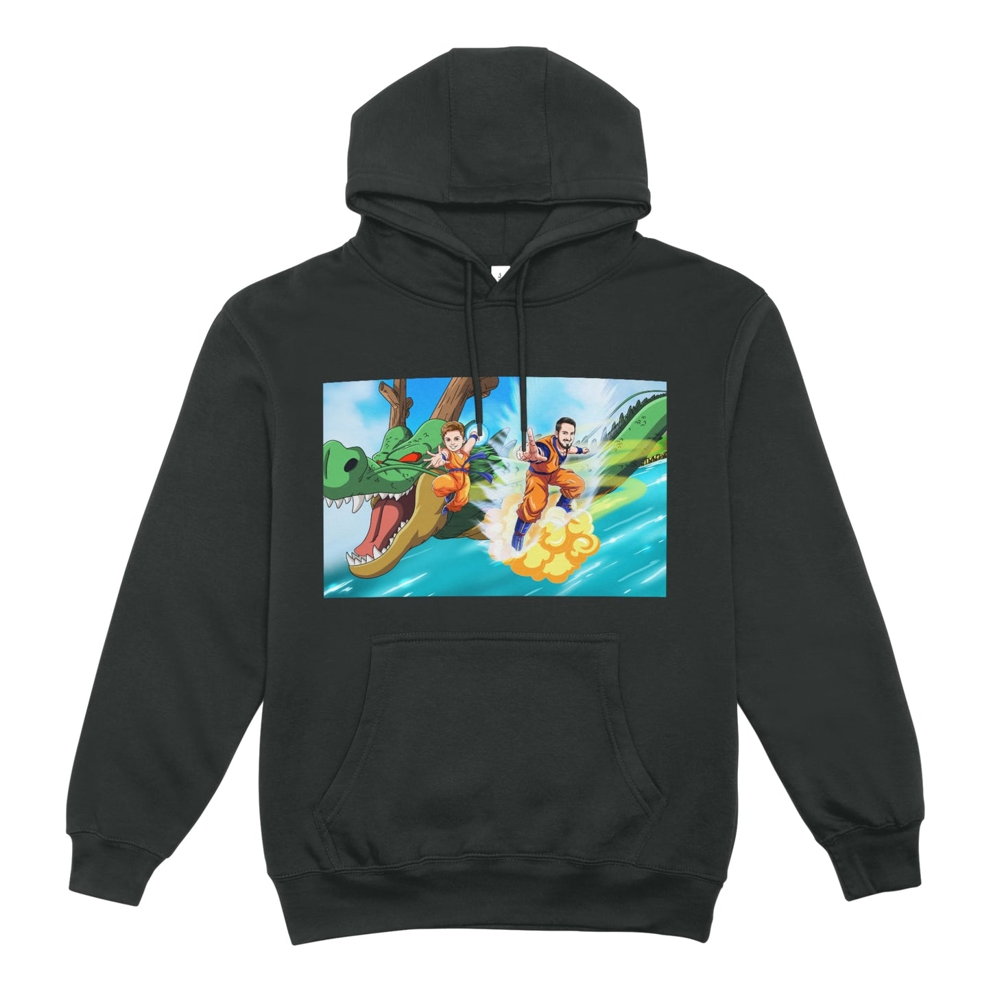 Stampa su Felpa Unisex con Cappuccio