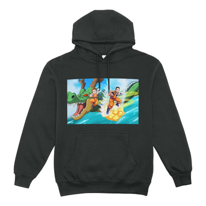 Stampa su Felpa Unisex con Cappuccio