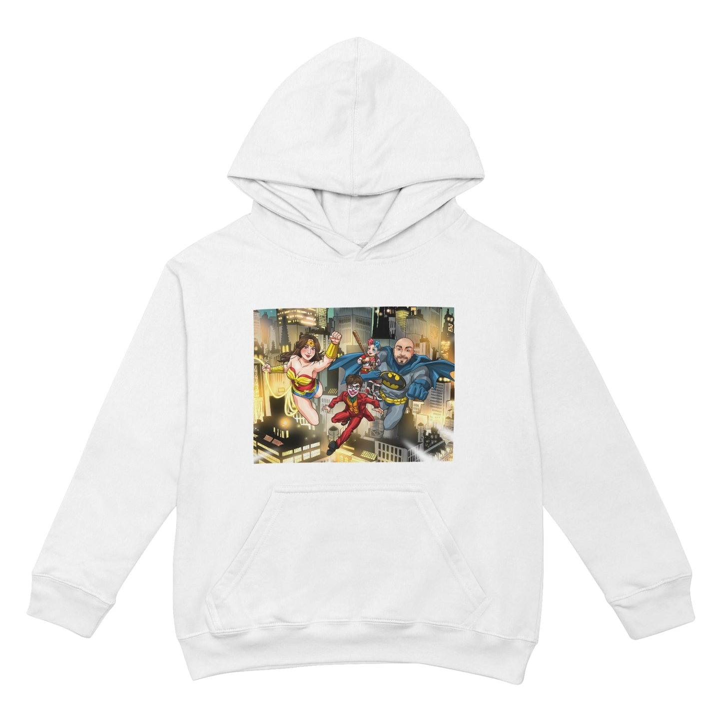 Stampa su Felpa Unisex con Cappuccio