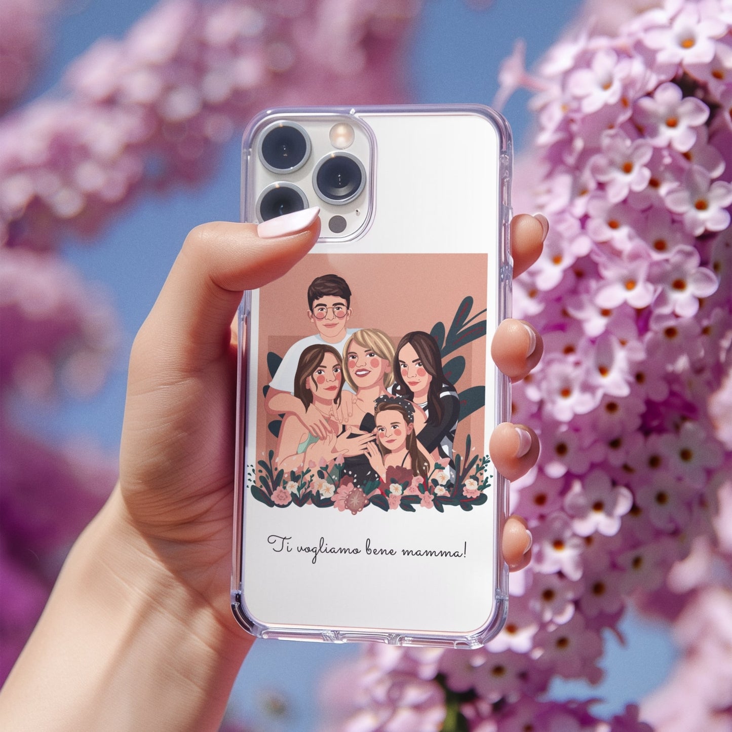 Stampa su Cover Gomma compatibile iPhone