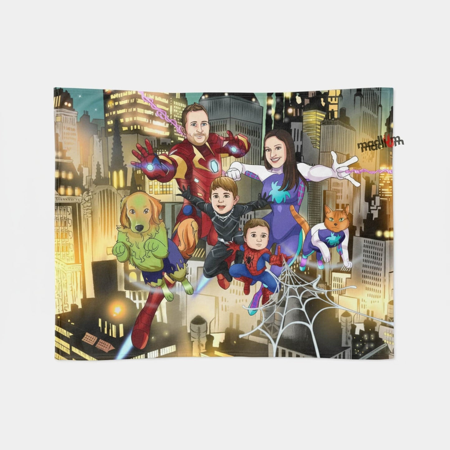 Stampa su Plaid Pile - 150x100 cm