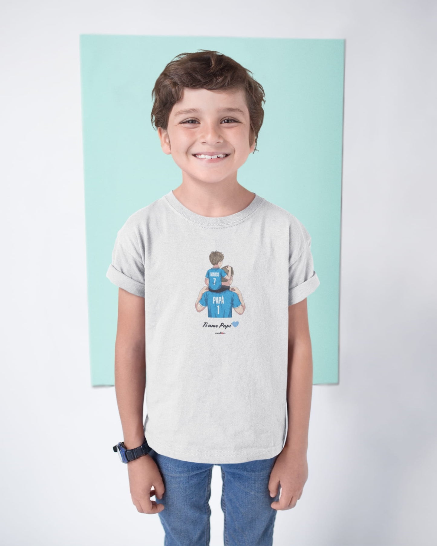 Bedrukking op unisex T-shirt 100% katoen